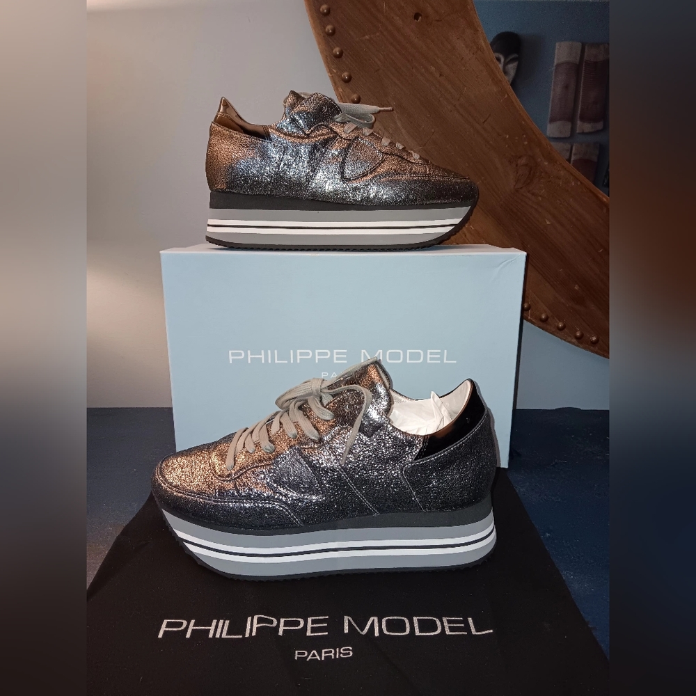 Philippe Model leather sneakers